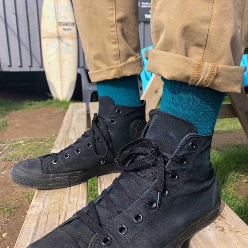 Mohair Outdoor Socks 'Sportsman' Black