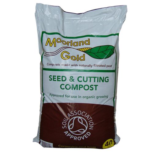 Moorland Gold Compost Seed & Cutting Compost 40L