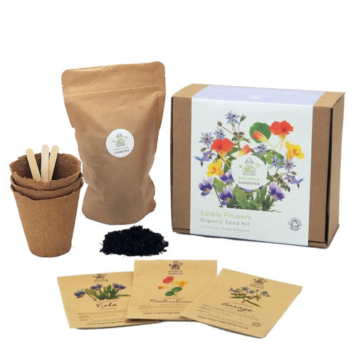 Edible Flowers Organic Seed Kit