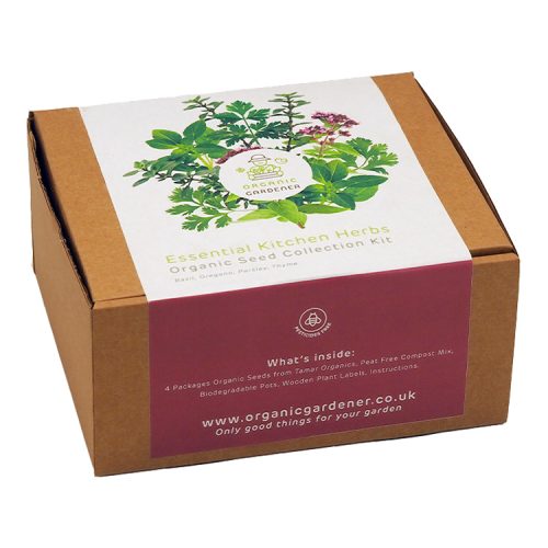 Organic Seed Kit Essential Kitchen Herbs