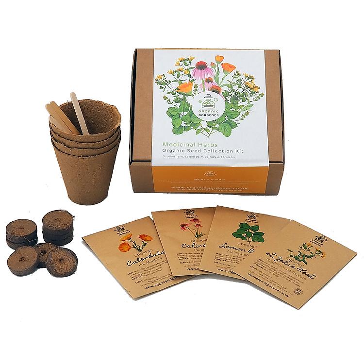 Organic Seed Kit - Medicinal Herbs