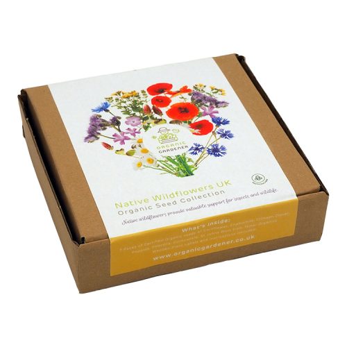 Native Wildflowers UK Organic Seed Collection