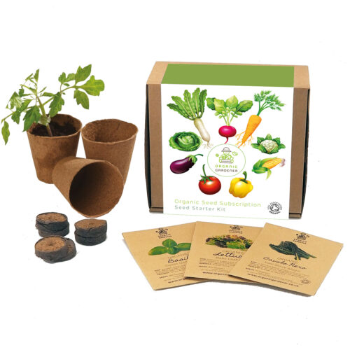 Grow Your Own Organic Food & Herbs - Seed Only Monthly Organic Seed Subscription